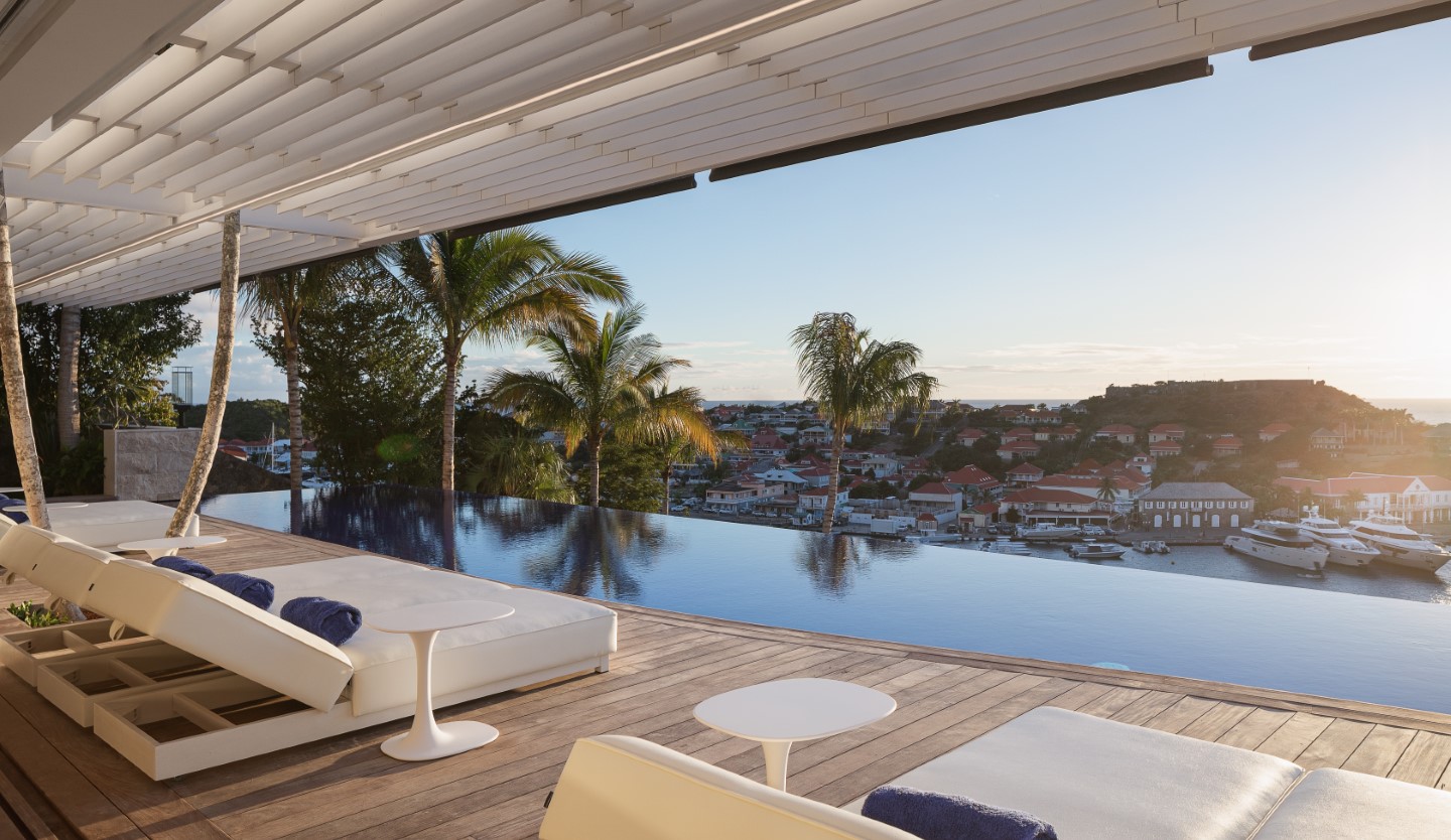 St. Barth view from Luxury Villa Embrace